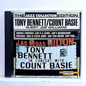 Tony Bennett Count Basie Jazz Collector Edition CD 15‎ 722 Live 1958 NYC Stereo